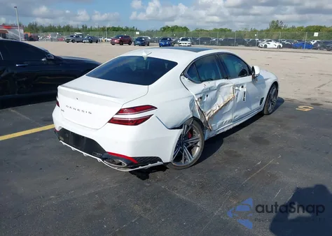 2024 Genesis G70 2.5T Rwd from USA, damaged, VIN KMTG34SC9RU136400